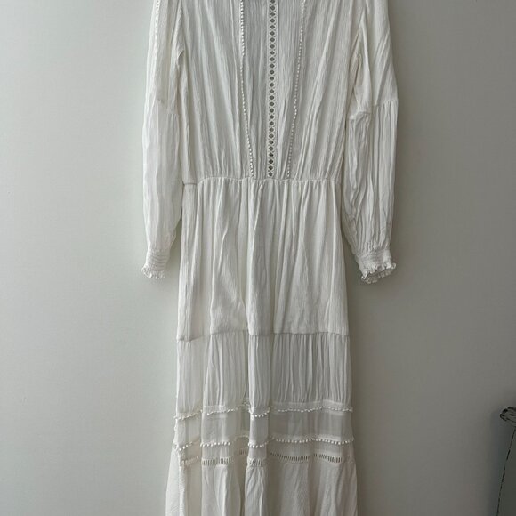 Aura the Label Frankie Dress in White NWT Size Large - Picture 5 of 6